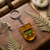 Toy Train Resin Keychain