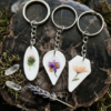 Petal Resin Keychain